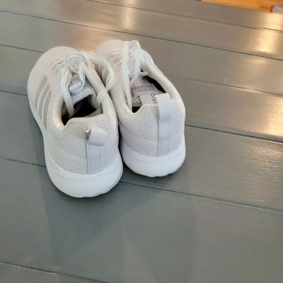 adidas Kids White Lite Racer CLN Training Sneakers Shoes Size 2