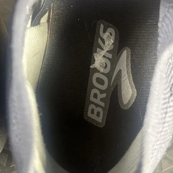 Brooks Levitate 4 LE Blue Grey Mens Sz 9 Slip On Road Running Shoes Trainers