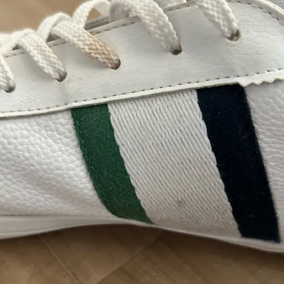 Lacoste Men’s Lerond Shoes White Size 12